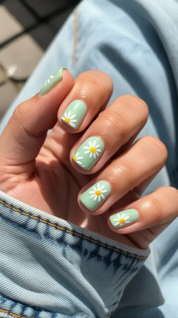 Colorful-Flowers-Nails