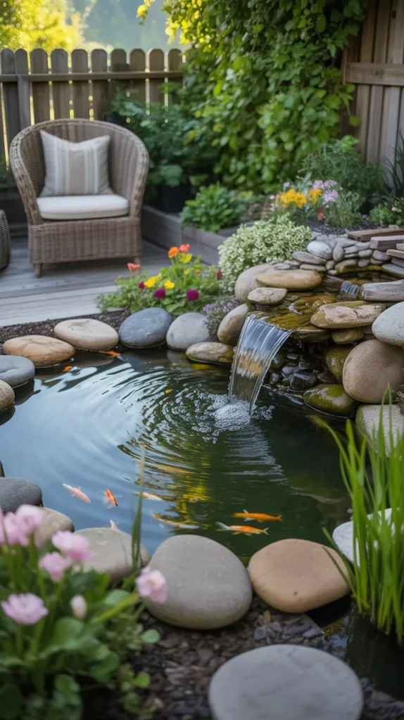 backyard small pond ideas