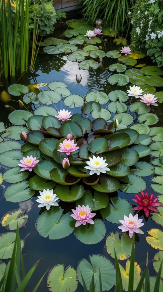 backyard pond ideas large