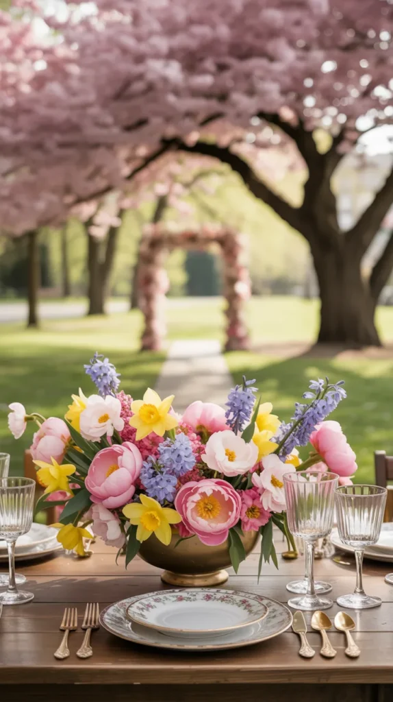 Colorful Spring Wedding-Flowers