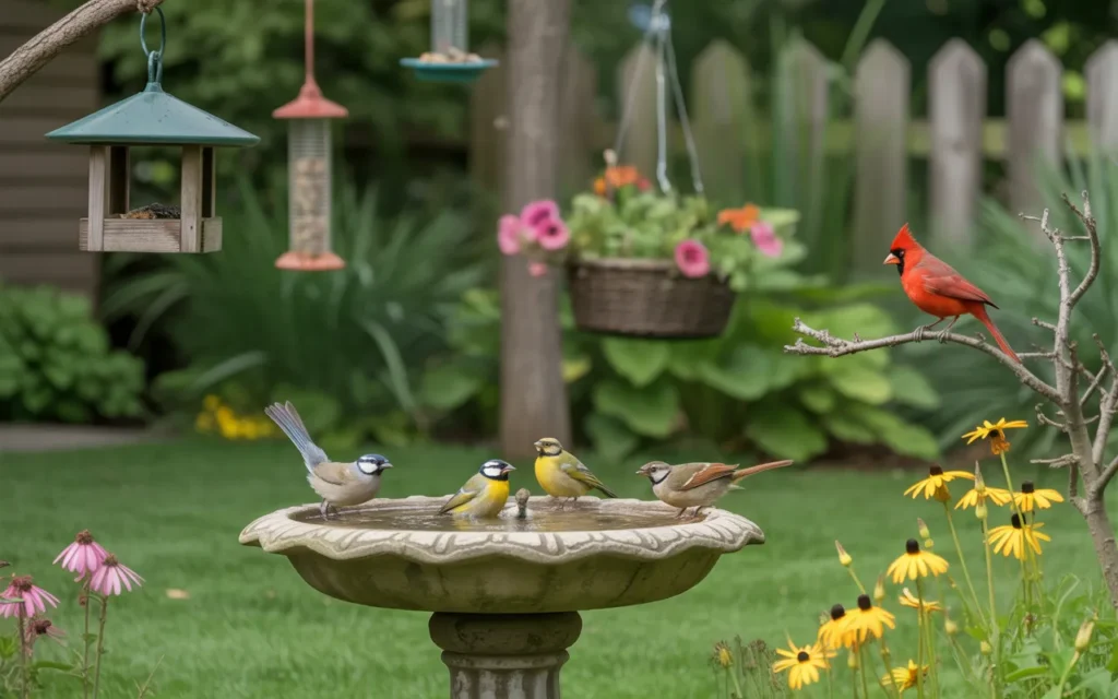 Backyard Birds Sanctuary Ideas