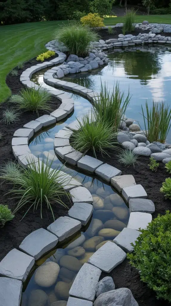 backyard pond ideas large