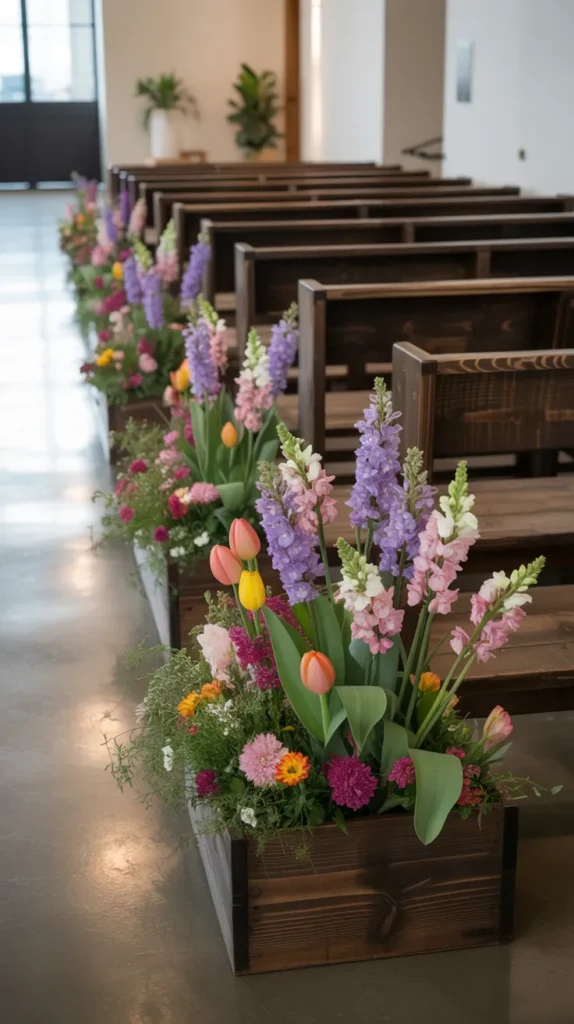 Colorful-Aisle-Flowers