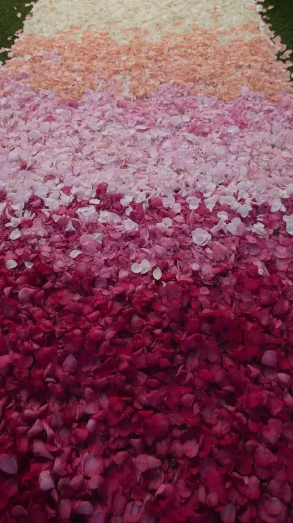 Colorful-Aisle-Flowers