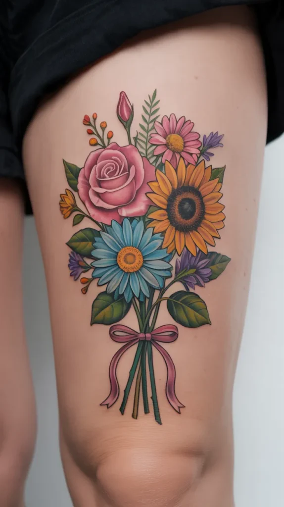 Birth Month-Flower-Tattoo