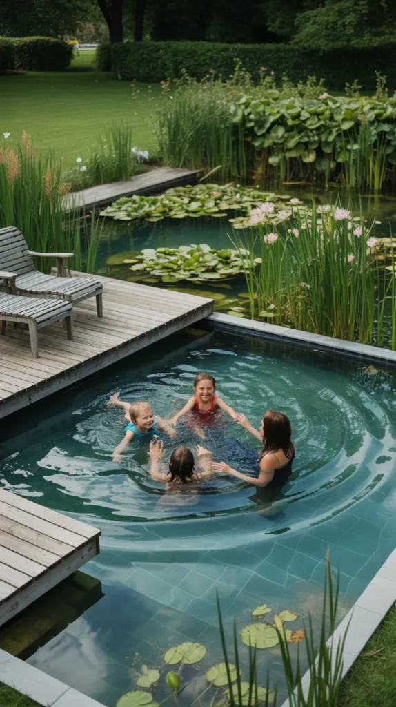 backyard pond ideas large