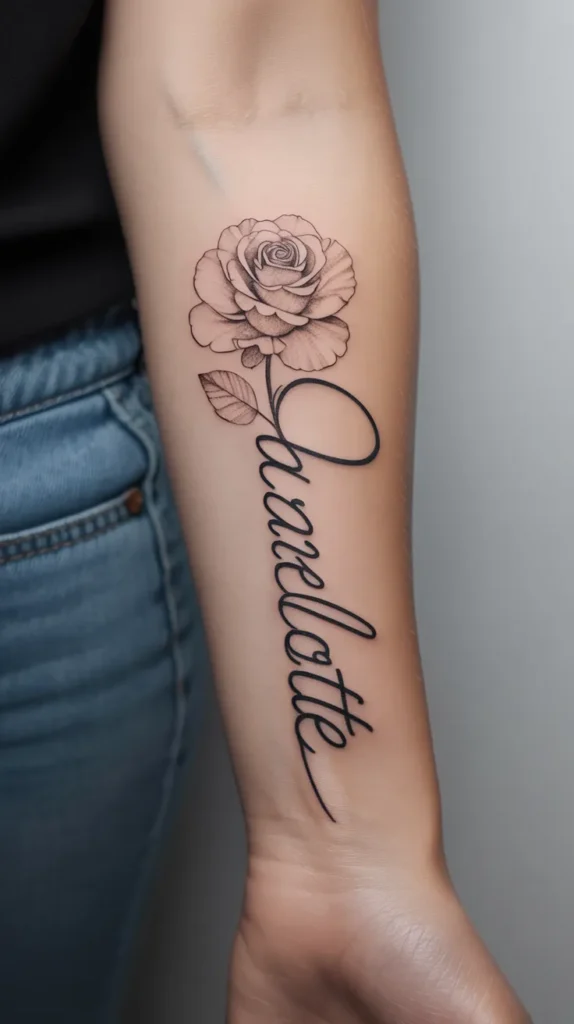 Birth Month-Flower-Tattoo