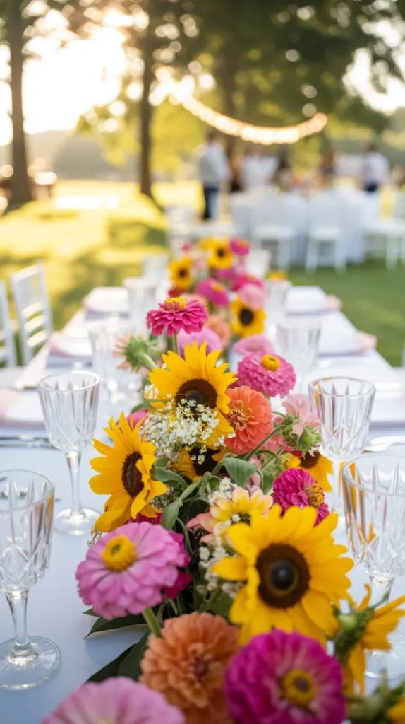 Colorful Wedding-Flowers-Summer