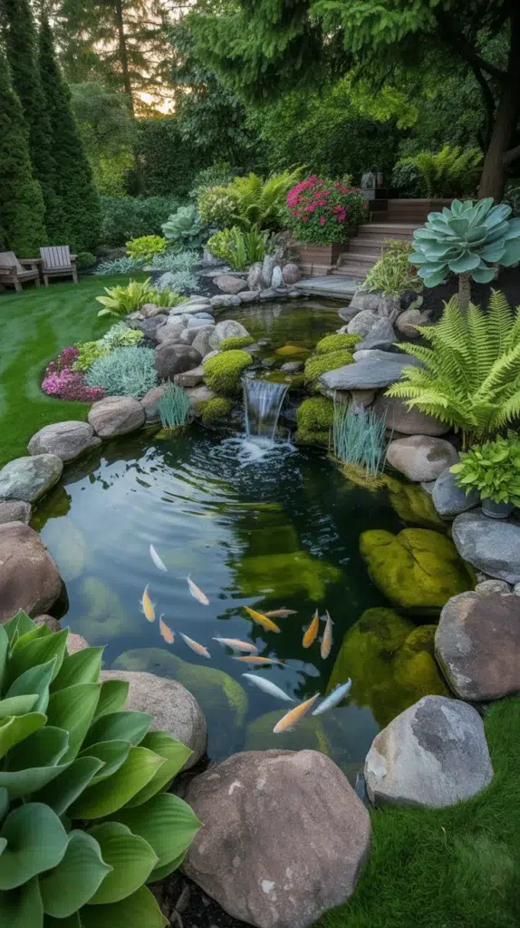 Backyard-With-Pond