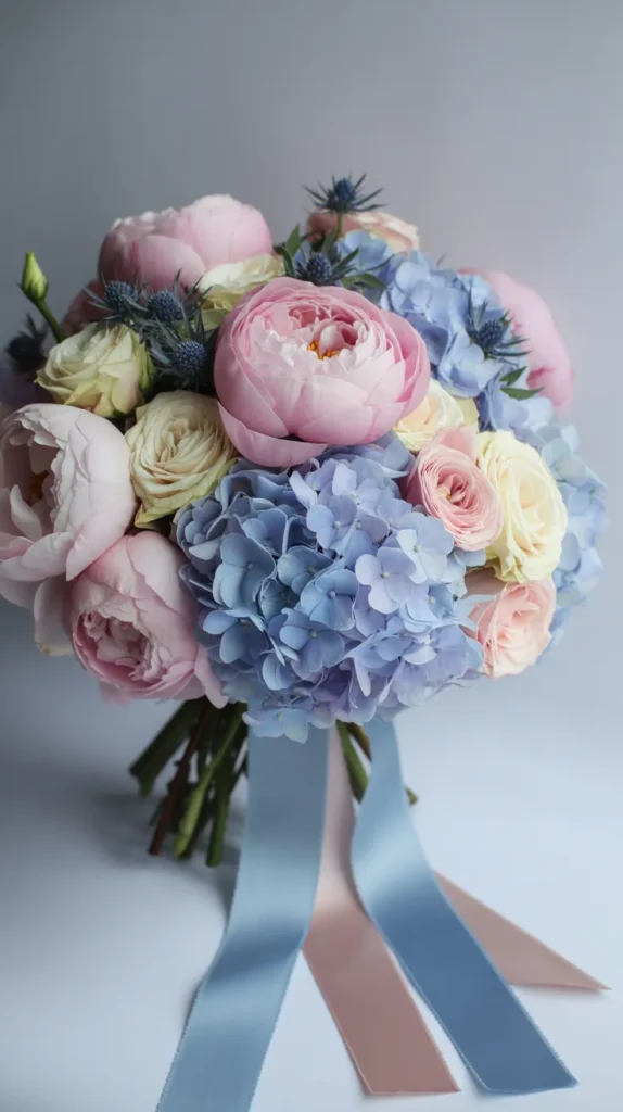 Colorful Wedding Flowers Bouquet