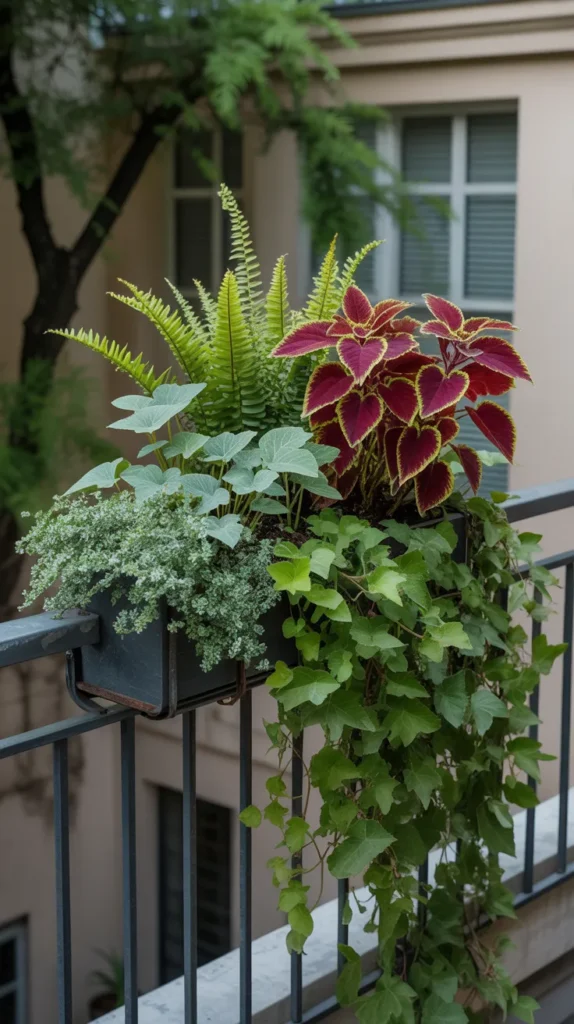 Flowers-On-Balcony-Railing