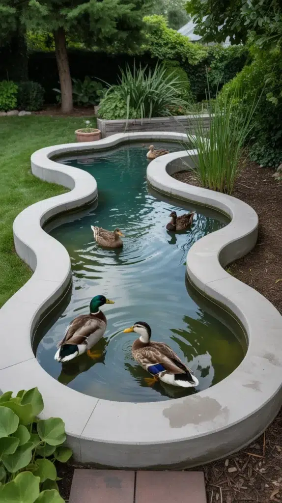 Backyard Duck Pond