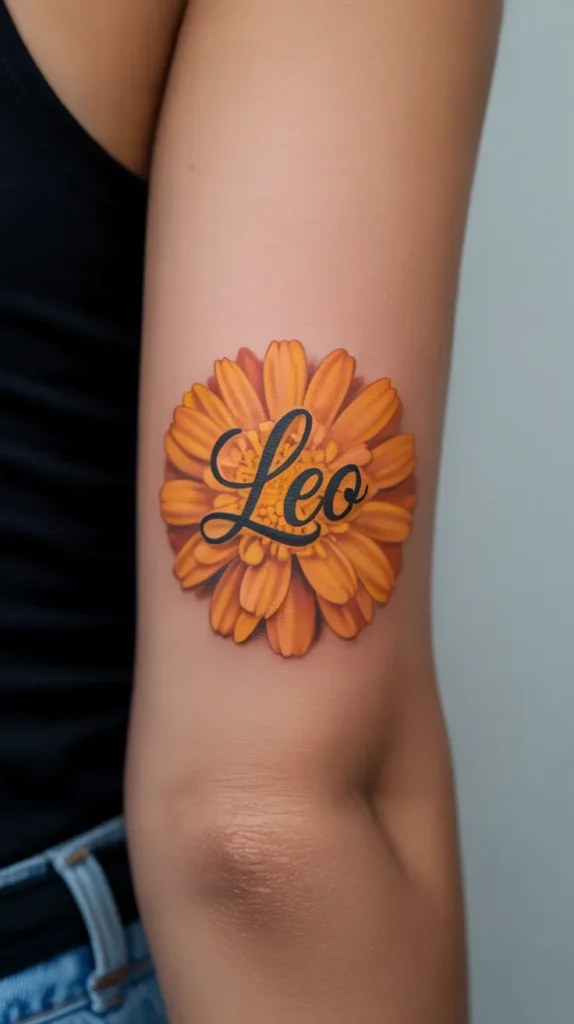 October Birth Flower-Tattoo