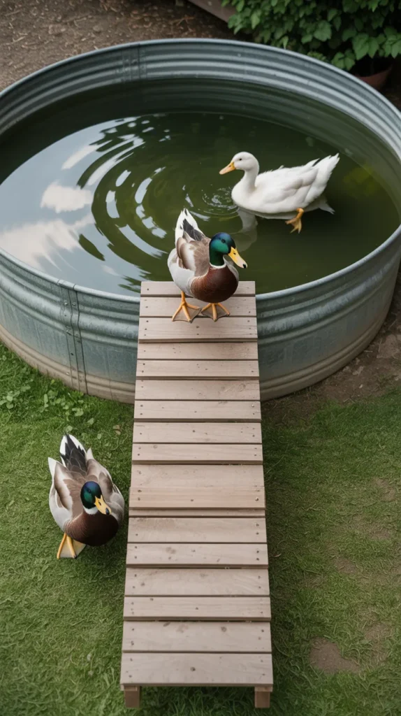 Backyard Duck Pond