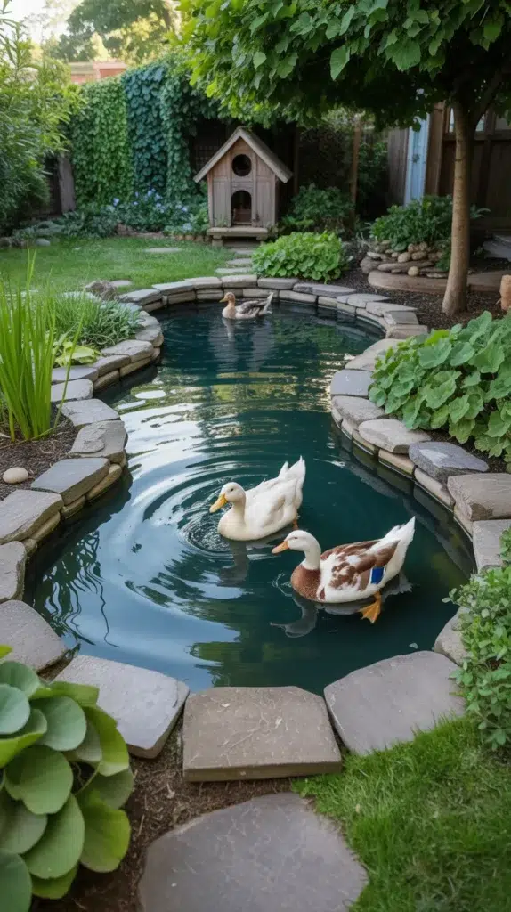 Backyard Duck Pond