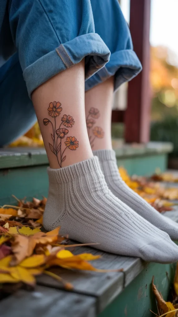 October Birth Flower-Tattoo