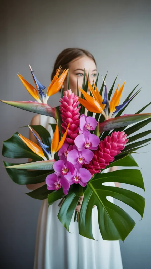 Colorful Wedding Flowers Bouquet