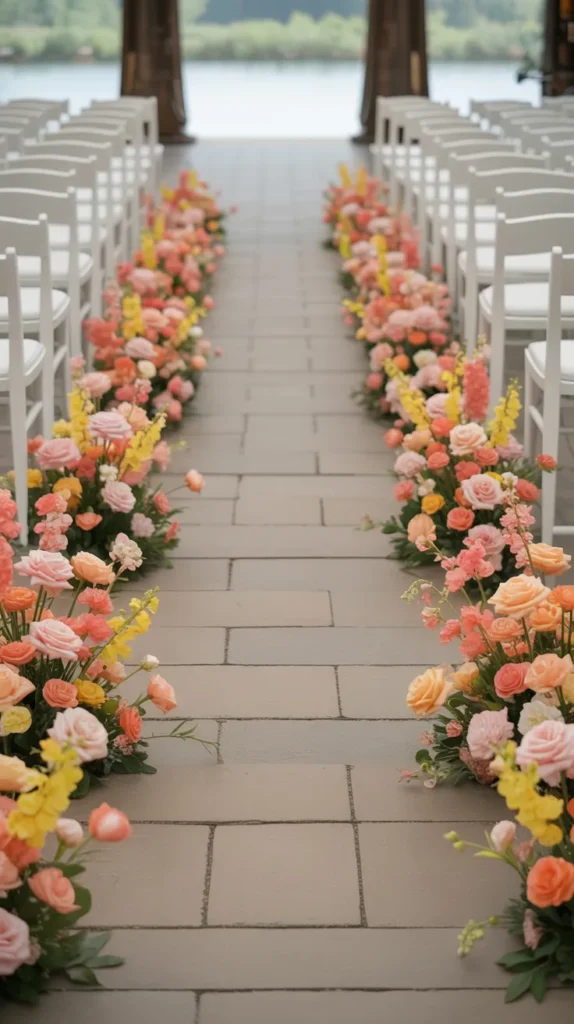 Colorful Ceremony Flowers