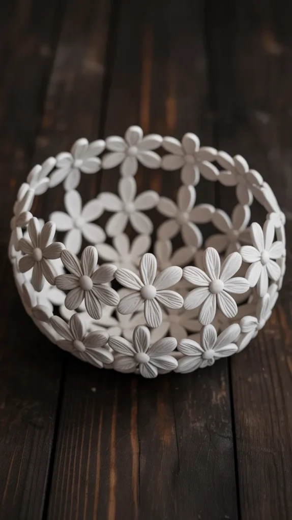 Air Dry Clay-Flowers-Tutorial