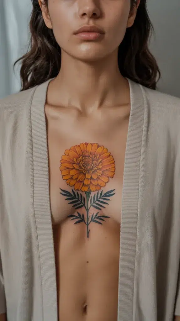 October Birth Flower-Tattoo