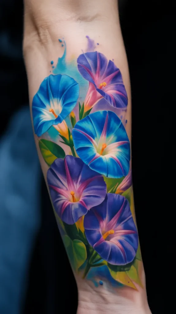 September Birth Flower-Tattoo