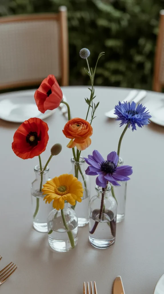 Colorful Flowers-Wedding-Table