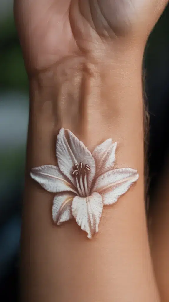 August Birth Flower-Tattoo