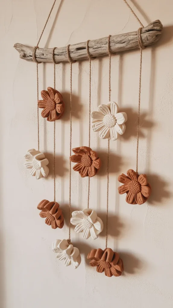 Air Dry Clay Ideas Flowers