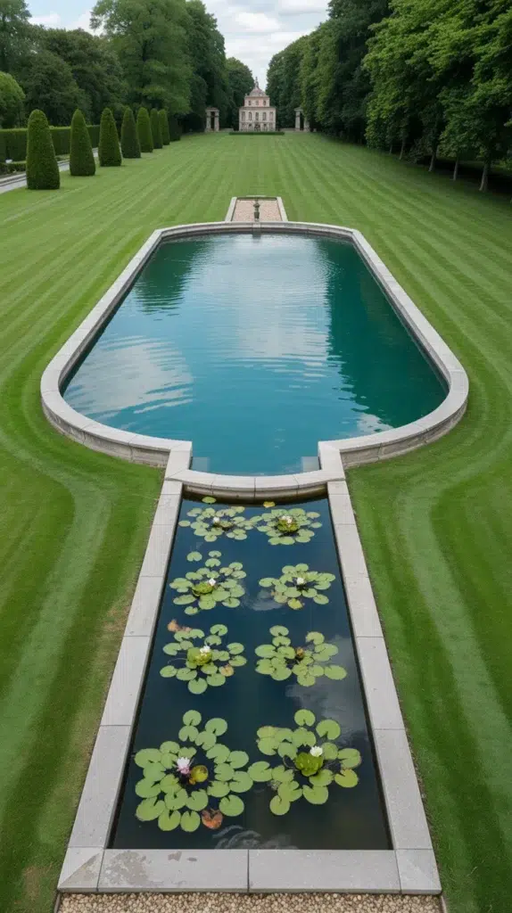 pond pools backyard