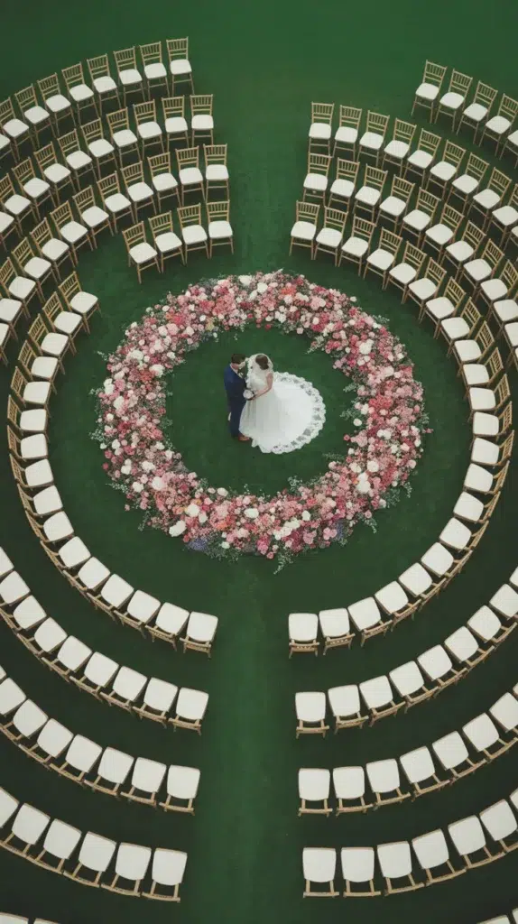 Colorful Ceremony Flowers