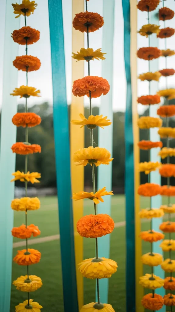 Colorful Ceremony Flowers