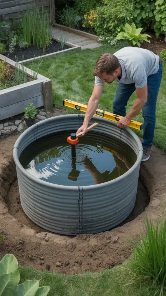 diy backyard pond