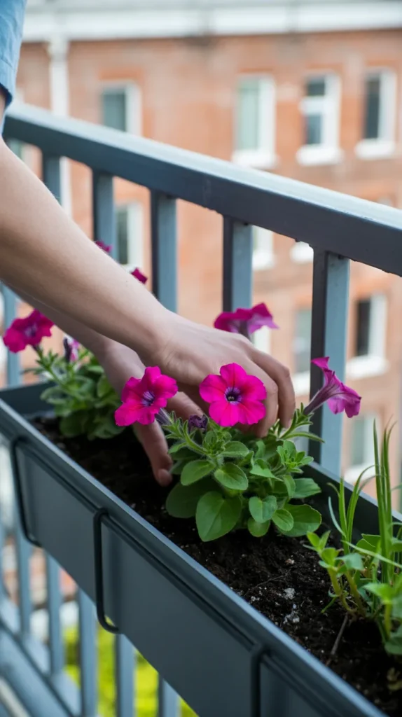 Balcony Ideas-Apartment-Flowers