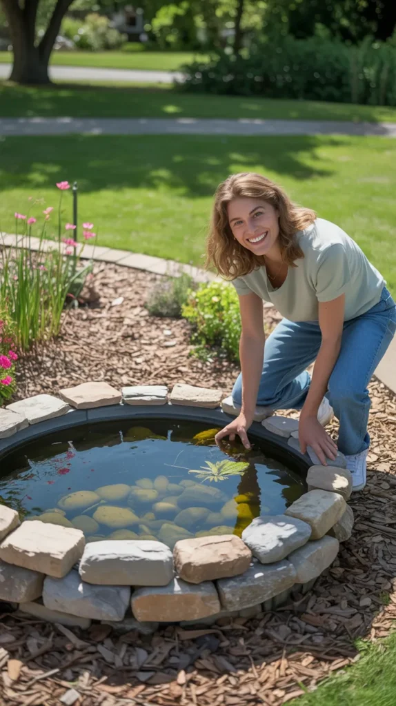 diy backyard pond