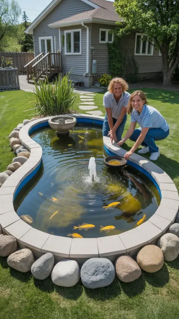backyard fish pond ideas