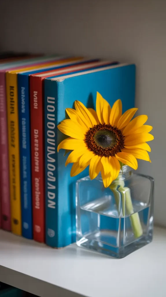 Bud Vases-Colorful-Flowers