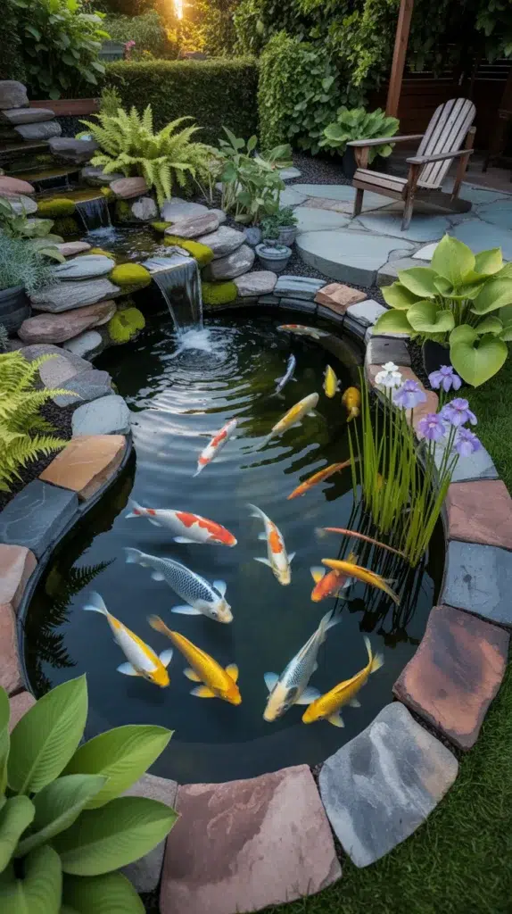 backyard fish pond ideas