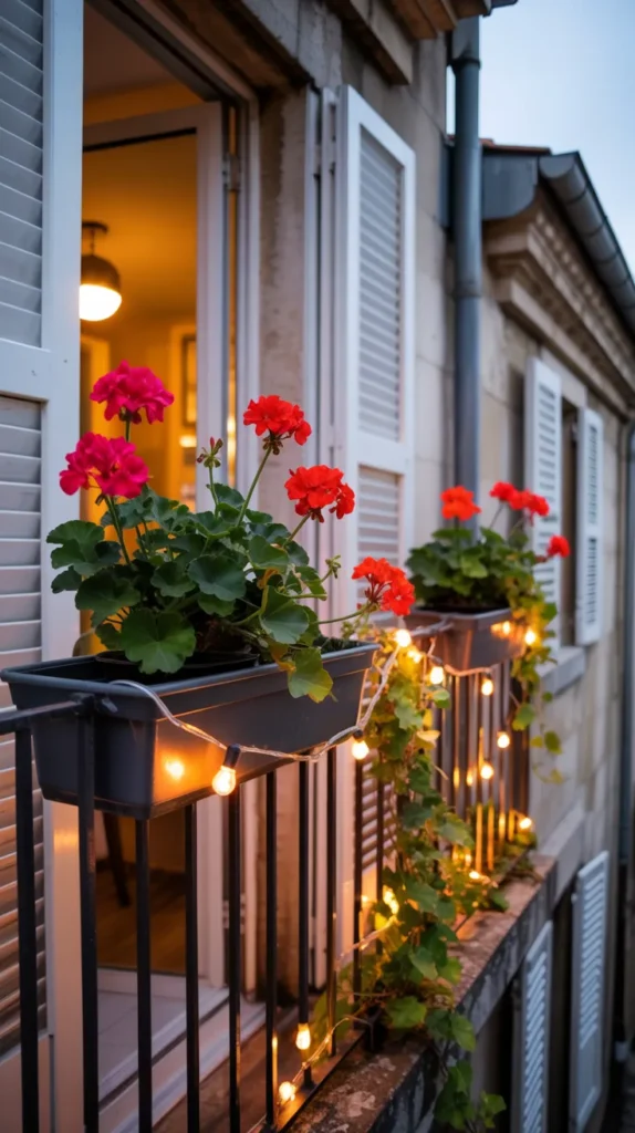 French Balcony-Flowers