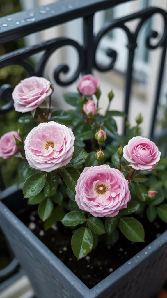 French Balcony-Flowers
