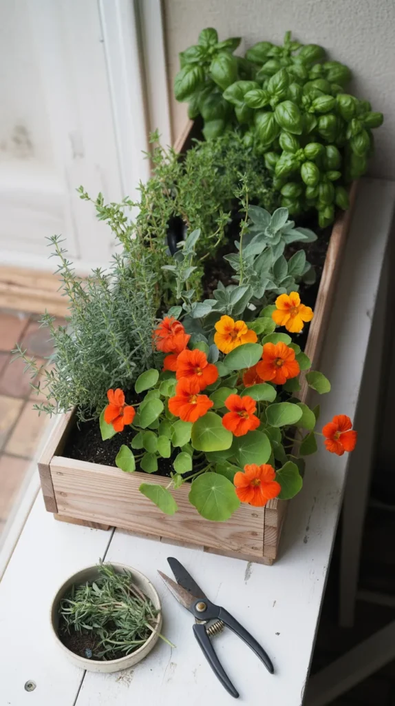 French Balcony-Flowers