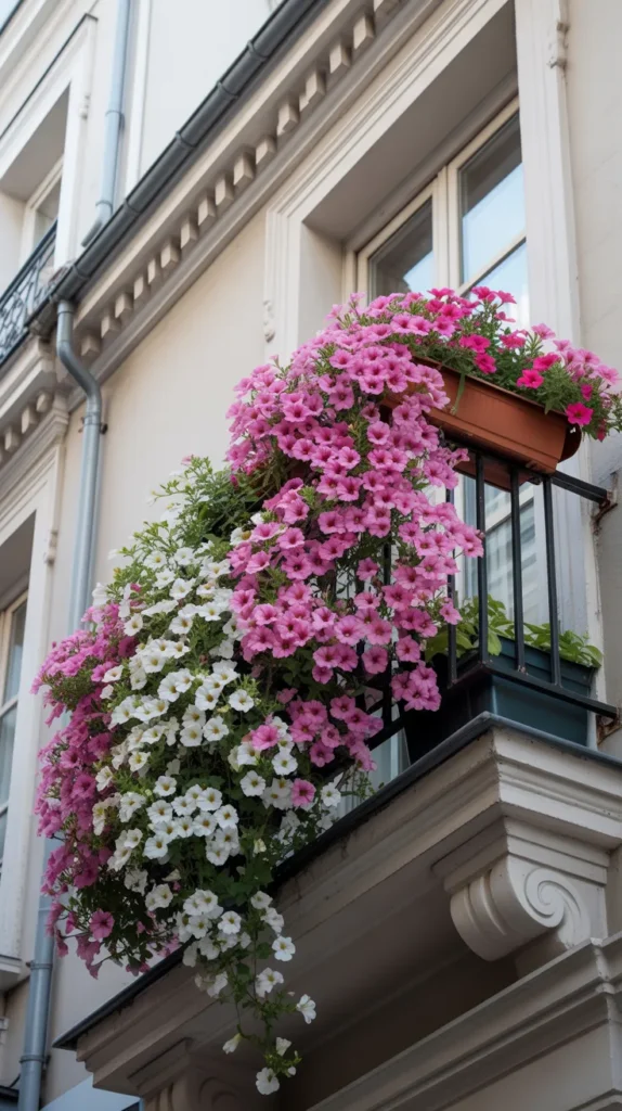 French Balcony-Flowers