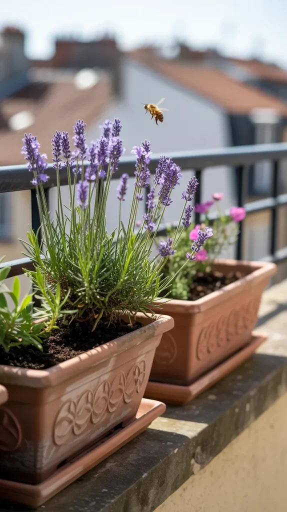 French Balcony-Flowers