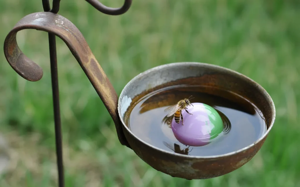 DIY-Bee-Cups-for-Garden