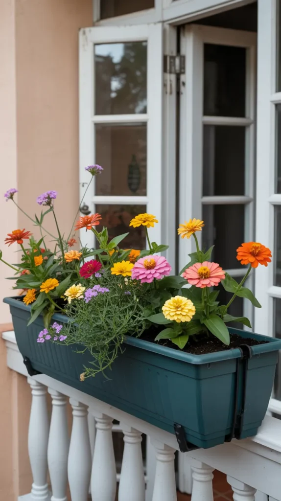 Hanging Flowers-Balcony