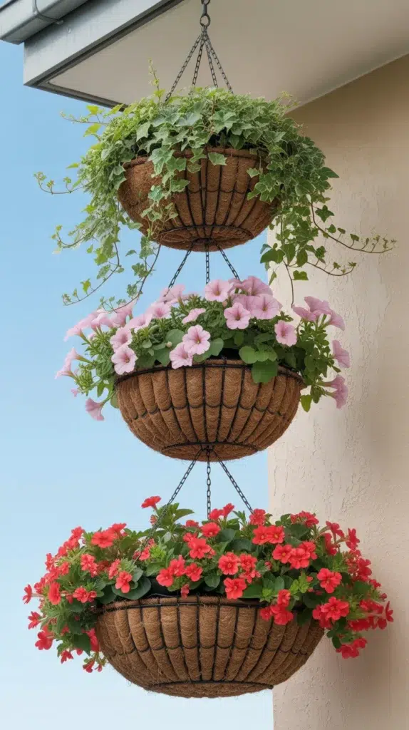 Hanging Flowers-Balcony
