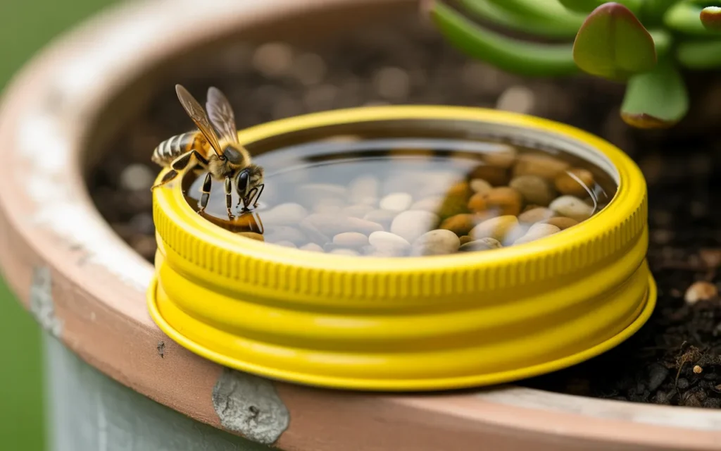 DIY-Bee-Cups-for-Garden