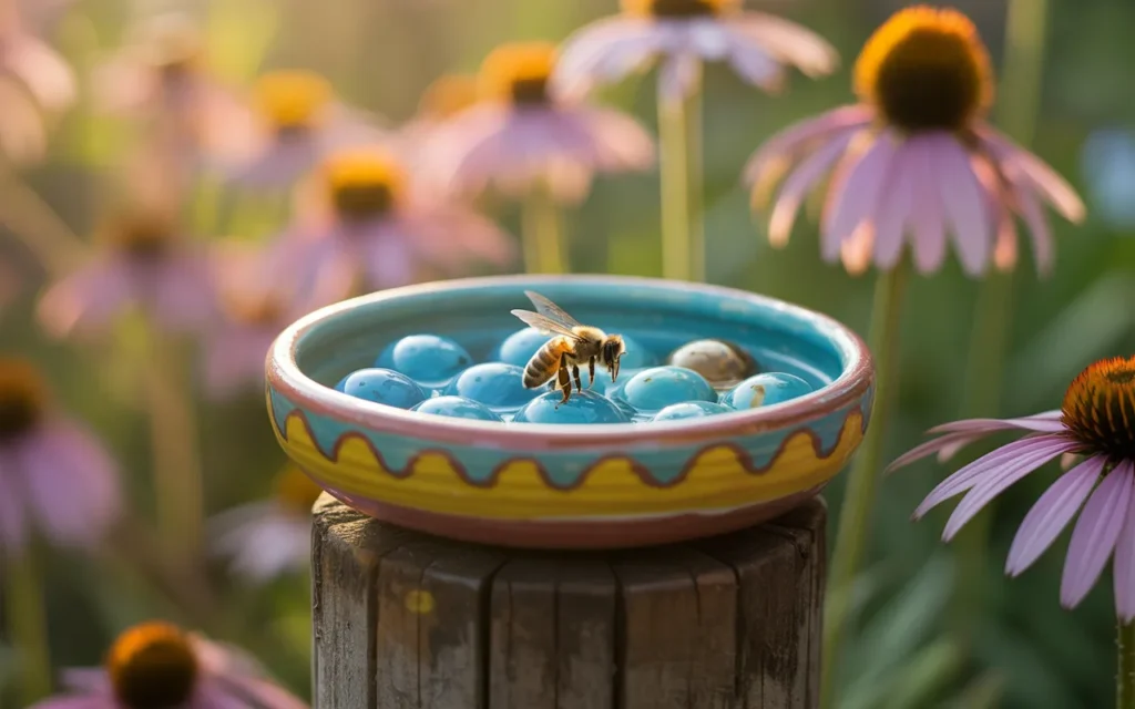 DIY-Bee-Cups-for-Garden