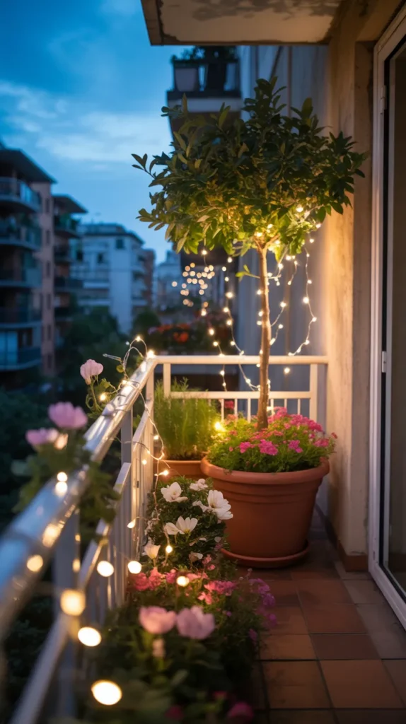 Flowers On Balcony-Apartments