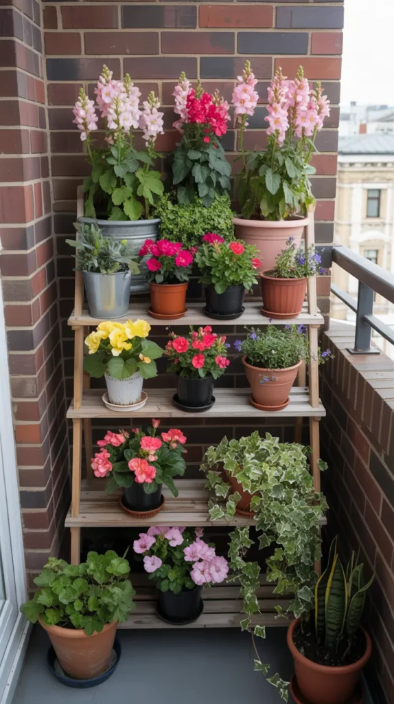Flowers On Balcony-Apartments