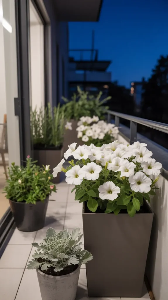 Flowers On Balcony-Apartments